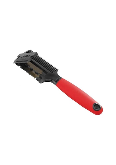 Ferplast Gro 5991 Çift Taraflı Köpek Tarağı Kırmızı 18 CM