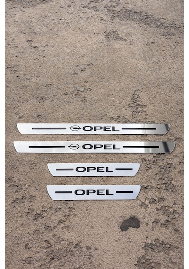 Opel Uyumlu Özel Kapı Eşik Yazısı Krom