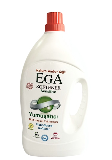 Ega Kimya Aktif Kapsül Teknolojili Amber Çamaşır Yumuşatıcısı 4100 ML