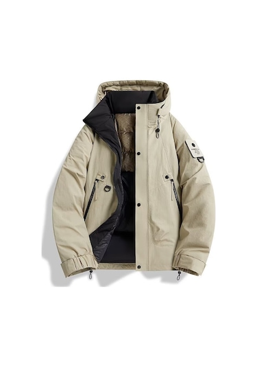 Kadın Grafen Pamuklu Ceket Haki