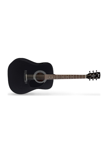 Cort Ad810E-Bks Elektro Akustik Gitar Kılıf + Askı + Jak + Pena