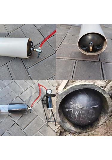 Homyl Şişirilebilir Boru Tıkacı Balon Duş Drenaj Dn100-dn110-için