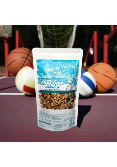 Aktif Spor Granola 300gr Katkısız Koruyucusuz A Kalite Ürünlerden Hazırlanmış Proteinli Doğal
