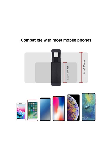 Singree 360 Dönebilen Akıllı Telefon Tutucu - Video Çekim Ve Canlı Yayın İçin Mükemmel Siyah