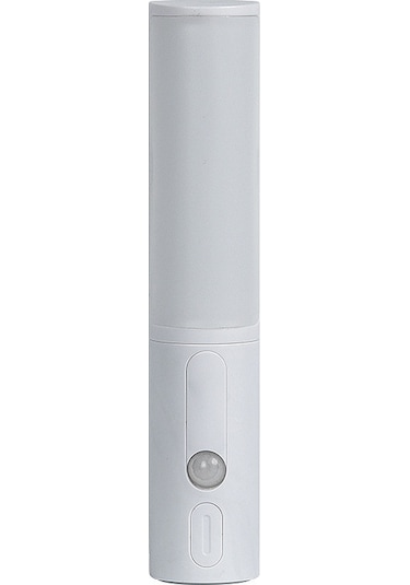 Reedark Kişi Algılama Akıllı Gece Lambası - El Tutan Kamp Lambası, Koridor Dolap Duvar Lambası, Ev Işığı Atmosfer Lambası Gri Pilli, Üç Renkli Sürekli Parlaklık Ayarlı Diğer