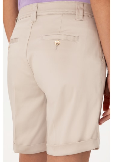 U.s. Polo Assn. Kadın Taş Şort / Bermuda 50299160-vr049 Tas