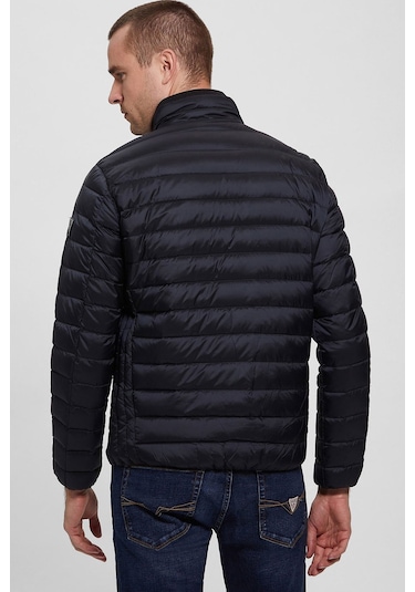 Guess Erkek Şişme Mont Lacivert