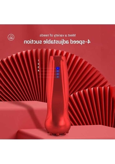 Pazly Yeşil Şarjlı Meridyen Masaj Temizleme Kazıma Elektrikli Vakum Cihazı Sones Yeşil