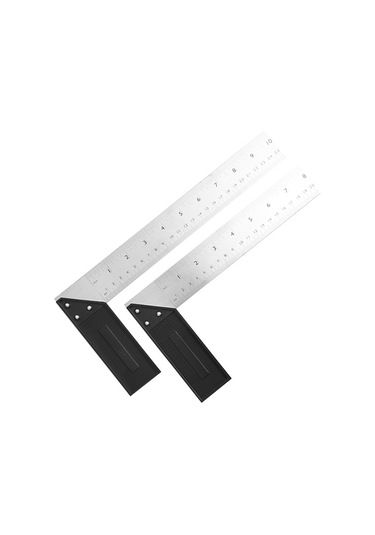 Tenfowee Stahl Winkelmaß Mit Abs-griff, 200mm Messbereich, 3. Genauigkeit, Elektrokorrosionsskala, Holz- Und Bauwerkzeuge Tenfowee Stahl Winkelmaß Mit Abs-griff, 200mm Messbereich, 3. Genauigkeit, Elektrokorrosionsskala, Holz- Und Bauwerkzeuge