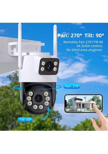 Speed Wifi Çift Kamera 2mp+2mp 32gb Hafıza Kart İle Birlikte