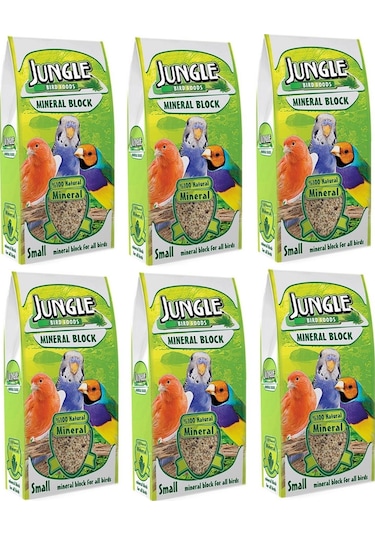 Jungle Mineral Blok Küçük Gaga Taşı 6 Adet