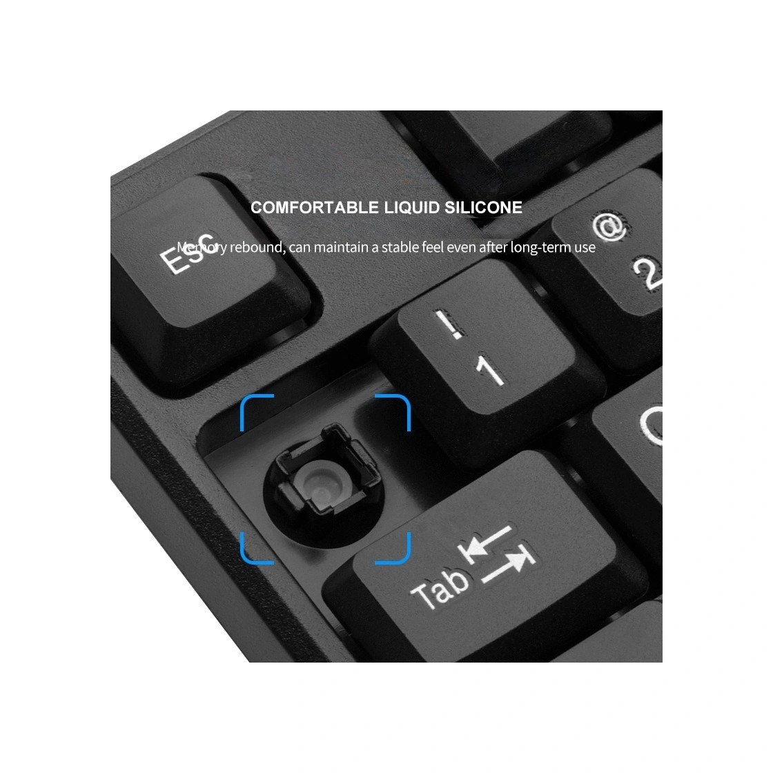 Sones K-snake Km001 Kablolu Klavye Ve Fare Seti Masaüstü Bilgisayar Klavyesi, Stil: Faresiz