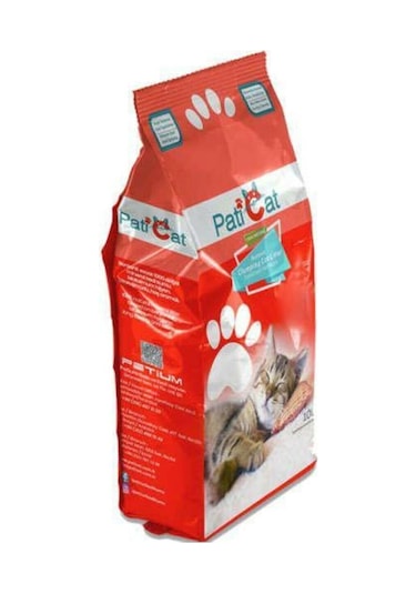 Pati Cat Naturel Kokusuz Topaklaşan İnce Taneli Bentonit Kedi Kumu 10 L