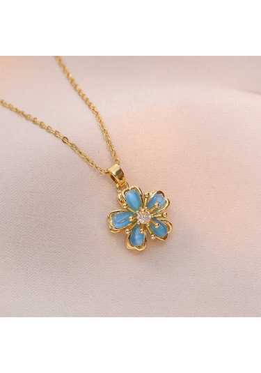 Bayan Kolye: Moda Estetiği Titanyum Çelik Kolye No.334 Çok REnkli