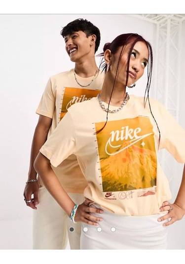 Sportswear Erkek Turuncu Günlük Stil T-shirt Ndd Sport Turuncu