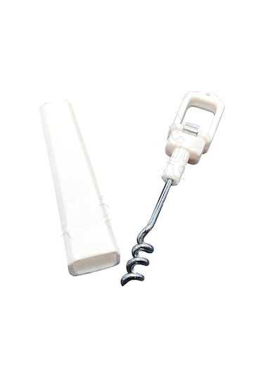 Şişe Açacağı Tirbuşon Meşrubat Soda Cola Açacak Metal Uç 50 Adet Beyaz