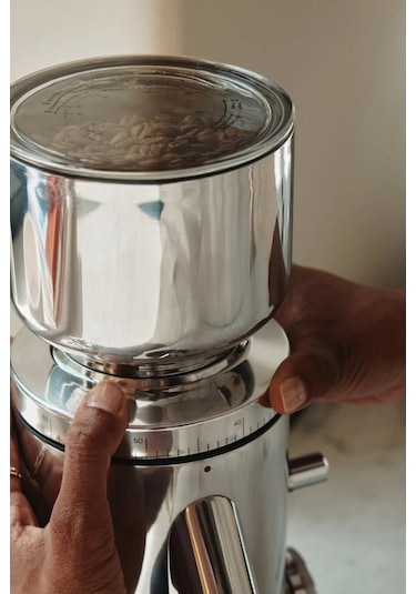 Aarke Coffee Grinder Ayarlanabilir Kahve Öğütücü Kahve Değirmeni & Öğütücüler Silver