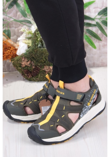 Hammer Jack 24813 Crımson Rahat Esnek Orijinal Ürün Outdoor Erkek Sandalet Haki