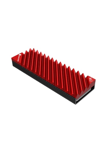 Reedark Qiaosibo M.2 Ssd Soğutucu - Kırmızı-gri Pasif Radyatör, Yüksek Dayanıklı Ve Kullanışlı
