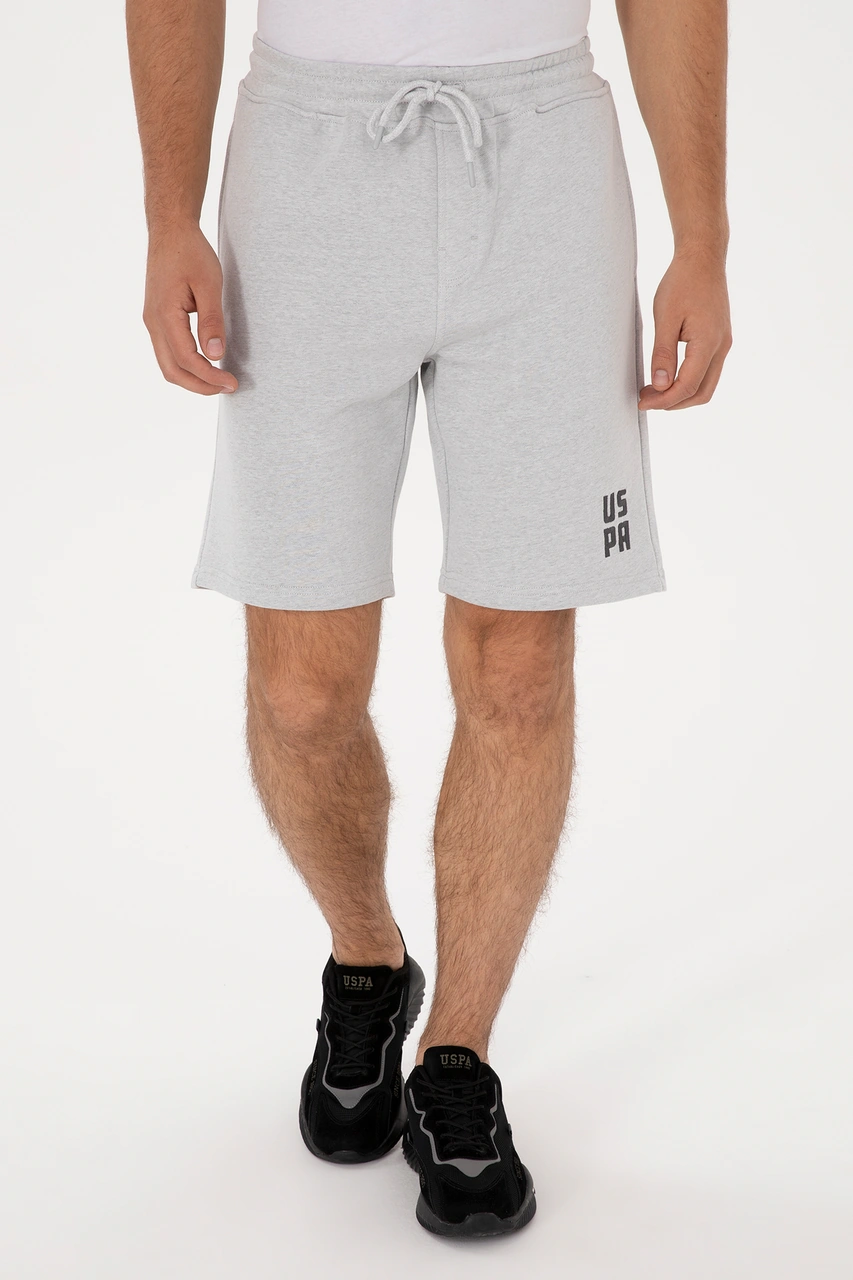 U.s. Polo Assn. Erkek Gri Melanj Şort Örme 50319997-vr086 GRI MELANJ