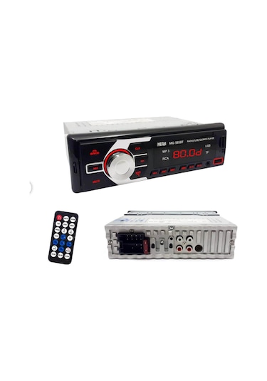Mega Oto Teyp 4X45W Bt/Aux/Usb/Sd/Uk/Fm Şarjlı Usb Mega Mg-505Bt