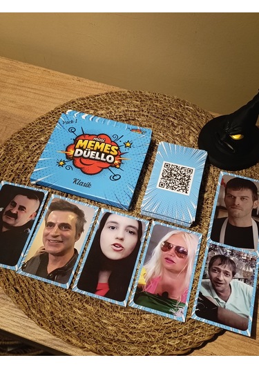 Memes Bulmaca Kutu Oyunu Klasik 1. Model - Kese Hediyeli - Eğlenceli Grup & Parti Oyunu