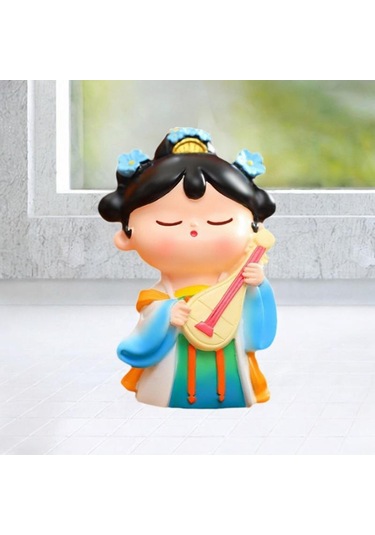 Suntek Çin Tang Kız Heykelcik Koleksiyonu 4,8cmx3,4cmx7,5cm