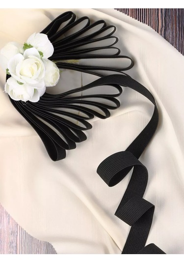 Tby Dikiş Ve El İşleri İçin Örgü İç Çamaşırı Lastiği 25mm 40m 235903313