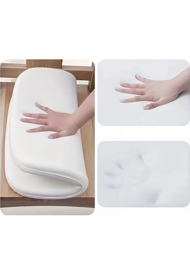 Dashanshop Gri Dayanıklı Kare Ofis Kolçak Minderi Basınca Dayanıklı Yavaş Geri Tepkili