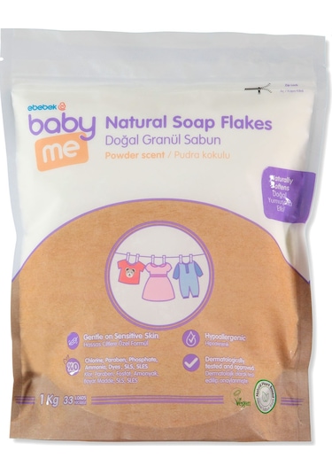 Baby Me Granül Sabun Pudra Kokulu 1 KG