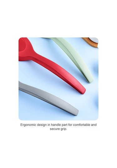 Xindoker Siyah Nilon 2'li Mutfak Aleti:牛排 Yumurta Pankek İçin Tost Makas Ve Kürdan - Isı Dayanıklı, Ergonomik Tutuş, Kolay Yıkama