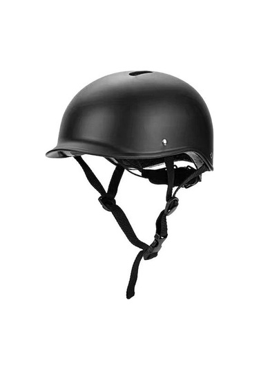 Trendooze Ultralight Siyah Siyah Scooter Mtb Kullanışlı Kask Elektrikli Çocuklar Çocuk Çizilmez Bisiklet Bisiklet Bisiklet Aksesuarları Jf Siyah