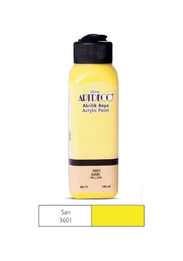 Artdeco Akrilik Boya Renk Seçmeli Canlı ve Pastel 140 ML