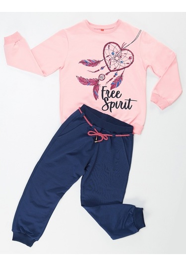 Denokids Mushi Free Spirit Kız Eşofman Takım Çok Renkli