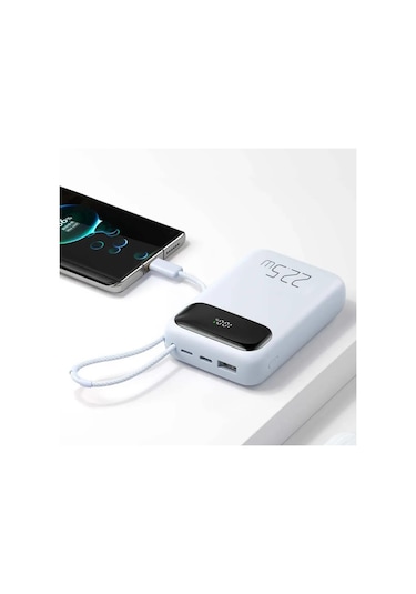Mcdodo Mc-3244 22.5w Pd+qc 10000 Mah Powerbank & Type-c Şarj Kablosu Mavi