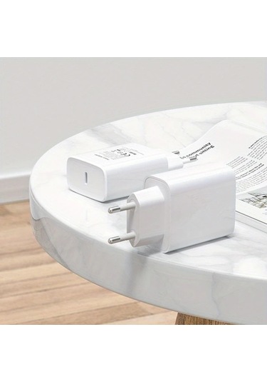 Honeybeeshop İphone 15 16 İçin 20w Usb-c Şarj Adaptörü + 2 Metre Veri Kablosu İpad Pro Air Mini Uyumlu