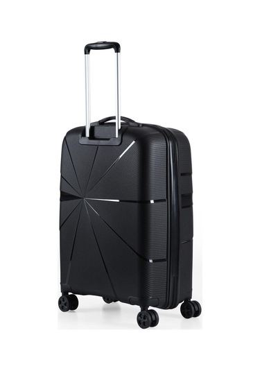 Ççs 5264 Polipropilen Büyük Boy Valiz Siyah