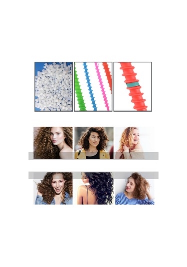 Vkemall Isı Gerektirmeyen Çok Amaçlı Saç Maşası Seti - 4 Farklı Model Ve Renk Seçeneği