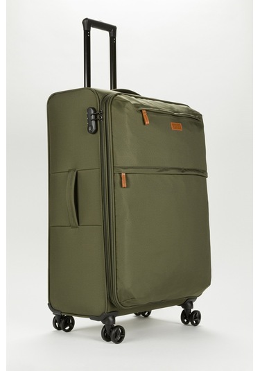 Fossil Unisex Büyük Boy Kumaş Valiz 028-01 Haki