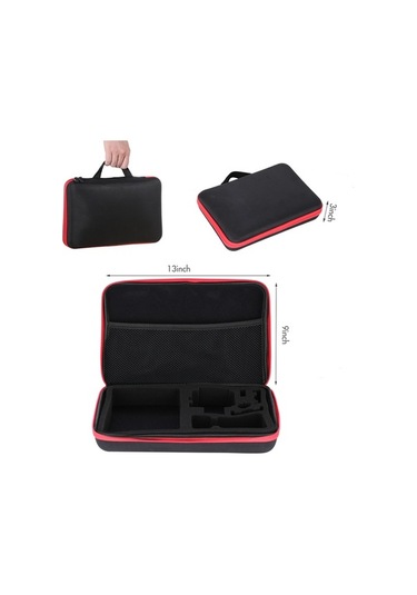 Ebitda Andoer 48-in-1 Aksiyon Kiti Siyah, Gopro Hero 9-5 Ve Insta360 İçin Taşıma Çantası Siyah