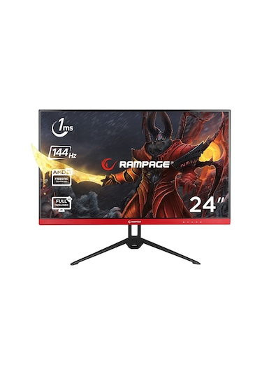 Rampage RM-421S Flower 24" 165 Hz 1MS BOE IPS FHD Freesync Flat PC Oyuncu Monitörü