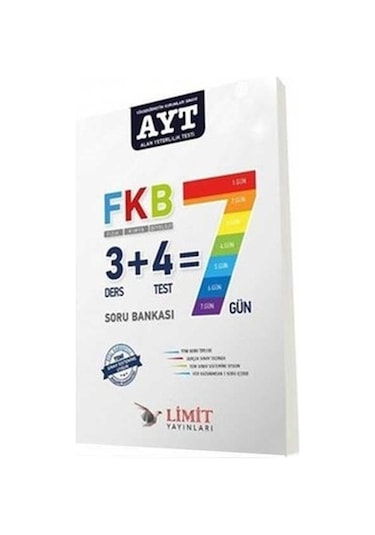 Limit Ayt Fizik Kimya Biyoloji Soru Bankası