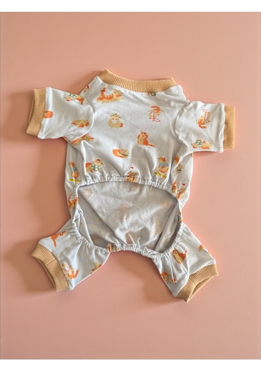Bejjy Pamuklu Kedi Tulum Pijama