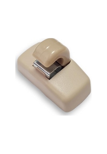 VW Lupo 1999-06 Güneşlik Tutucu Klipsi Kanca Bej Krem 3B0857561B