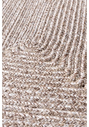 Cesta El Yapımı Örgü Natural Dikdörtgen Amerikan Servis 32x45 401 Naturel