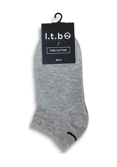 Ltb Carmen Unisex 2'li Paket 4 Çift Çorap Gri