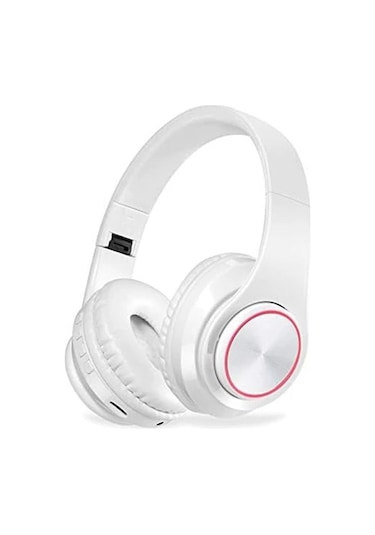 Mercitech B39 Bluetooth 5.0 Kablosuz Işıklı Katlanabilir Kulaküstü  Kulaklık
