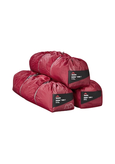 Hubba Tour 1 Tek Kişilik Çadır Red-Green Kırmızı