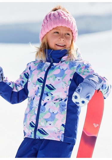 Roxy Roxy Snowy Tale Kız Çocuk Mavi Snowboard Ceketi Wbbm
