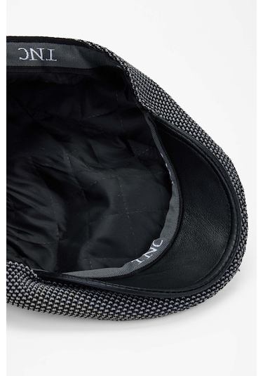 Tamer Tanca Erkek Deri & Tekstil Siyah Şapka 524 1080 London Spk Sk23/24 Sıyah Siyah